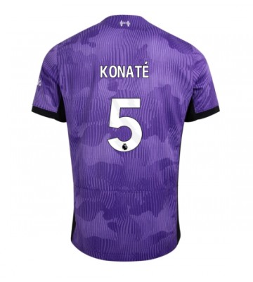 Liverpool Ibrahima Konate #5 Tredje trøje 2023-24 Kort ærmer